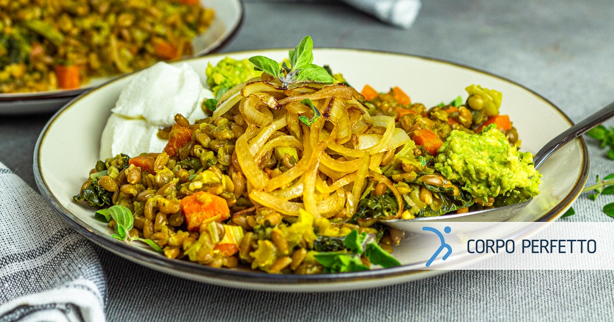 Mujaddara – un piatto mediorientale vegetariano